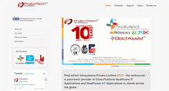 Desktop Screenshot of proemtech.in